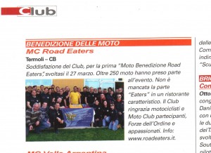 Motobenedizione Road Eaters Termoli 2011 Motoitalia Fmi